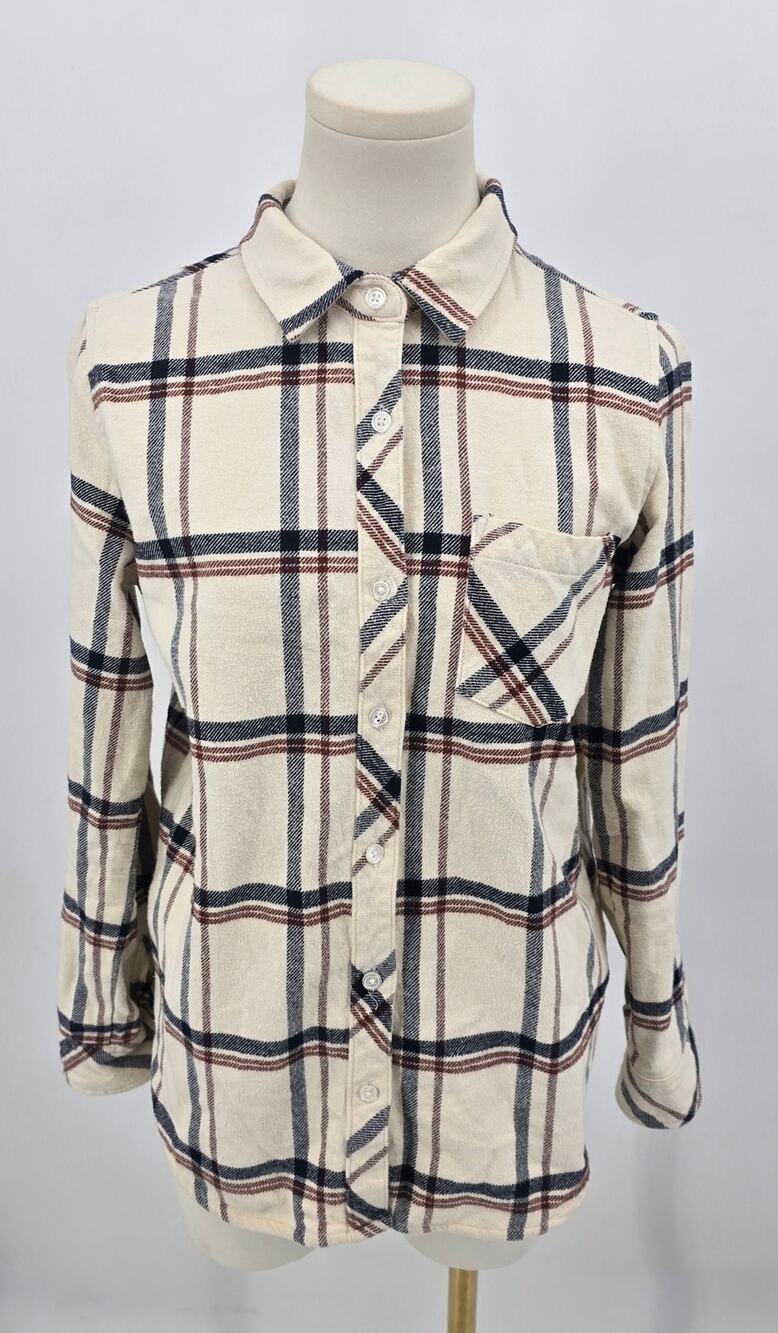 Mod‎ Boutique 
Summer Plaid Flannel Button Down